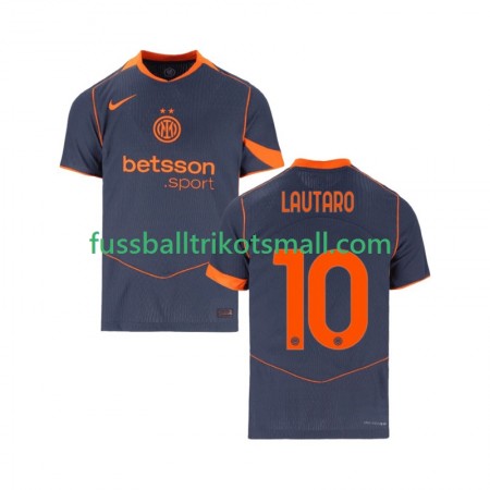 Fußballtrikots Inter Mailand Lautaro Martinez 10 2025-2026 Kurzarm 3rd trikot kaufen